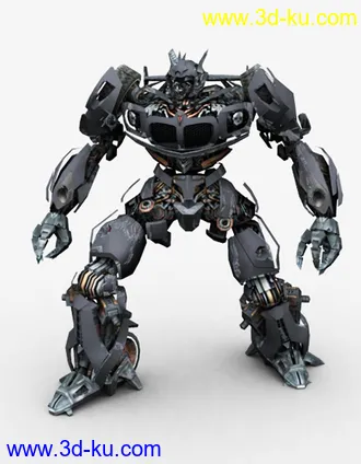 高精度3d.Max.8变形金刚模型之Jazz的图片