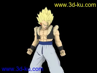 3D打印模型转载超级赛亚人的图片