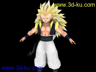 3D打印模型转载超级赛亚人的图片