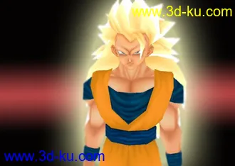 3D打印模型转载超级赛亚人的图片