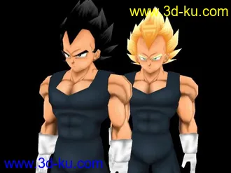 3D打印模型转载超级赛亚人的图片