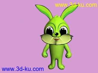 3D打印模型小兔子的图片