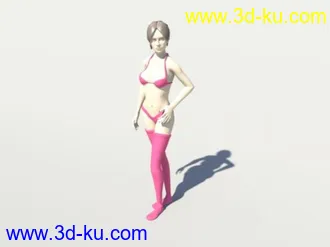 3D打印模型做完一个欧女，咱再来个绑定！的图片