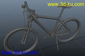 3D打印模型自行车的图片