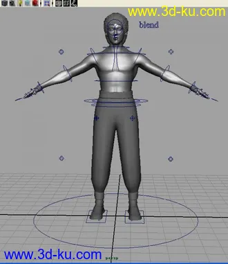 3D打印模型卡通男孩的图片