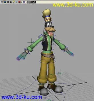 3D打印模型高飞狗的图片