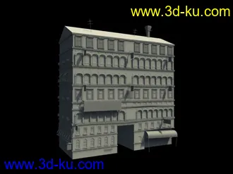 3D打印模型楼房一幢的图片