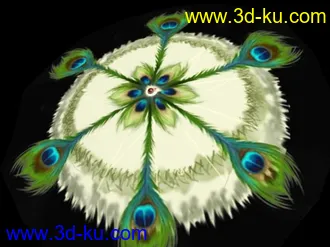 3D打印模型唐雨柔 武器伞的图片