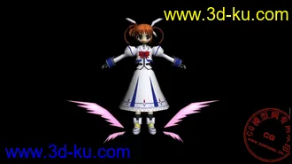 3D打印模型Magic Battle Arena Girl1的图片
