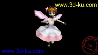 3D打印模型Magic Battle Arena Sakura Kinomoto的图片