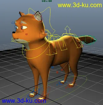 3D打印模型Another Fox的图片