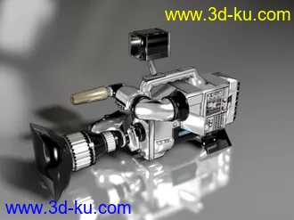 3D打印模型高精度摄像机的图片