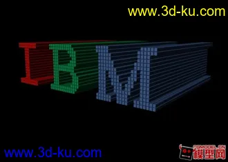 3D打印模型粗糙 IBM的图片