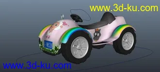 3D打印模型婴儿电动单车（带绑定）低版本打开忽略版本号哈的图片