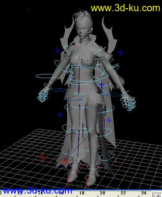 模型绑定的图片
