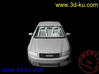 3D打印模型奧迪a4白模的图片