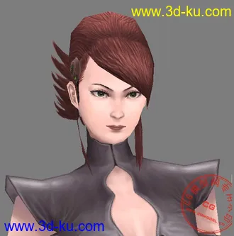 3D打印模型空闲时做的女人模，欢迎指点的图片