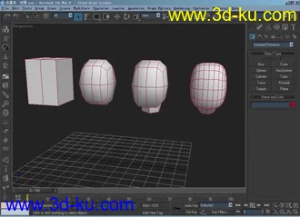3D打印模型自制人头制作过程的图片
