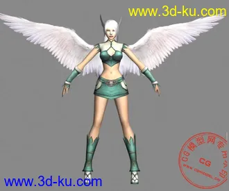 3D打印模型完美世界国际版-羽人的图片
