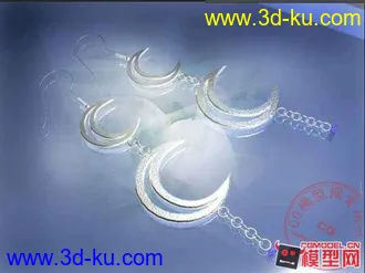 3D打印模型精美吊坠的图片