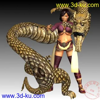 3D打印模型召唤龙的图片