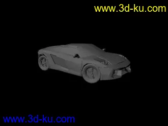 3D打印模型跑车的图片