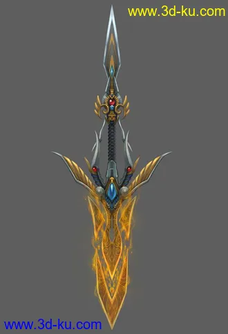 3D打印模型古剑的图片