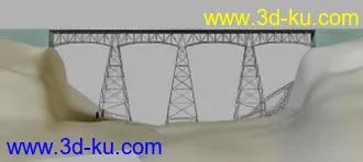 3D打印模型室外 桥梁等场景部件合集 等的图片