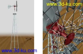 3D打印模型室外 桥梁等场景部件合集 等的图片