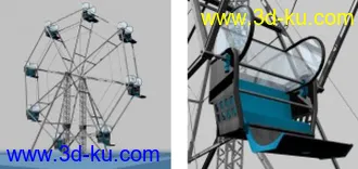 3D打印模型室外 桥梁等场景部件合集 等的图片