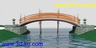 3D打印模型室外 桥梁等场景部件合集 等的图片