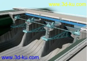 3D打印模型室外 桥梁等场景部件合集 等的图片