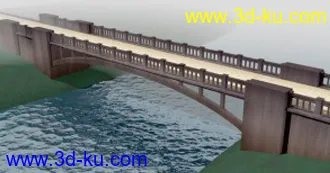 3D打印模型室外 桥梁等场景部件合集 等的图片