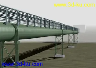 3D打印模型室外 桥梁等场景部件合集 等的图片