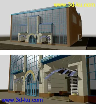 3D打印模型室外 桥梁等场景部件合集 等的图片