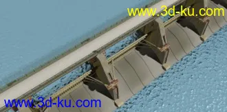 3D打印模型室外 桥梁等场景部件合集 等的图片