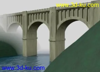 3D打印模型室外 桥梁等场景部件合集 等的图片