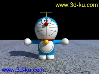 3D打印模型哆啦A梦的图片