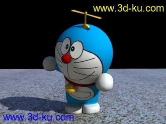 3D打印模型哆啦A梦的图片