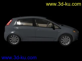 MAYA高精度汽车模型的图片