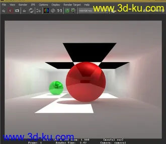 3D打印模型maya真实场景渲染的图片