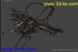 3D打印模型虚幻3的一个飞行器,觉得好看分享给你们!!{贴图+法线+动作}的图片