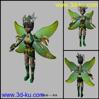 3D打印模型人物的图片