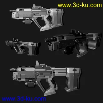 3D打印模型枪的图片