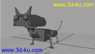 发个自己做的机器猫模型的图片