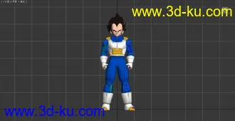 3D打印模型七龙珠贝基塔完整动画的图片