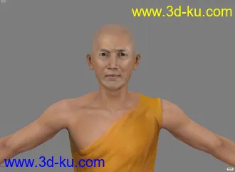 Chairs继续发和尚僧人经典模型了，本人有1套万以上的游戏模型，要什么类型的留言，...的图片