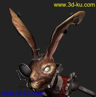 3D打印模型爱丽丝：疯狂回归@MarchHare的图片