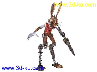 3D打印模型爱丽丝：疯狂回归@MarchHare的图片