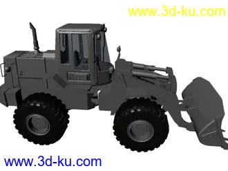 3D打印模型铲车的图片